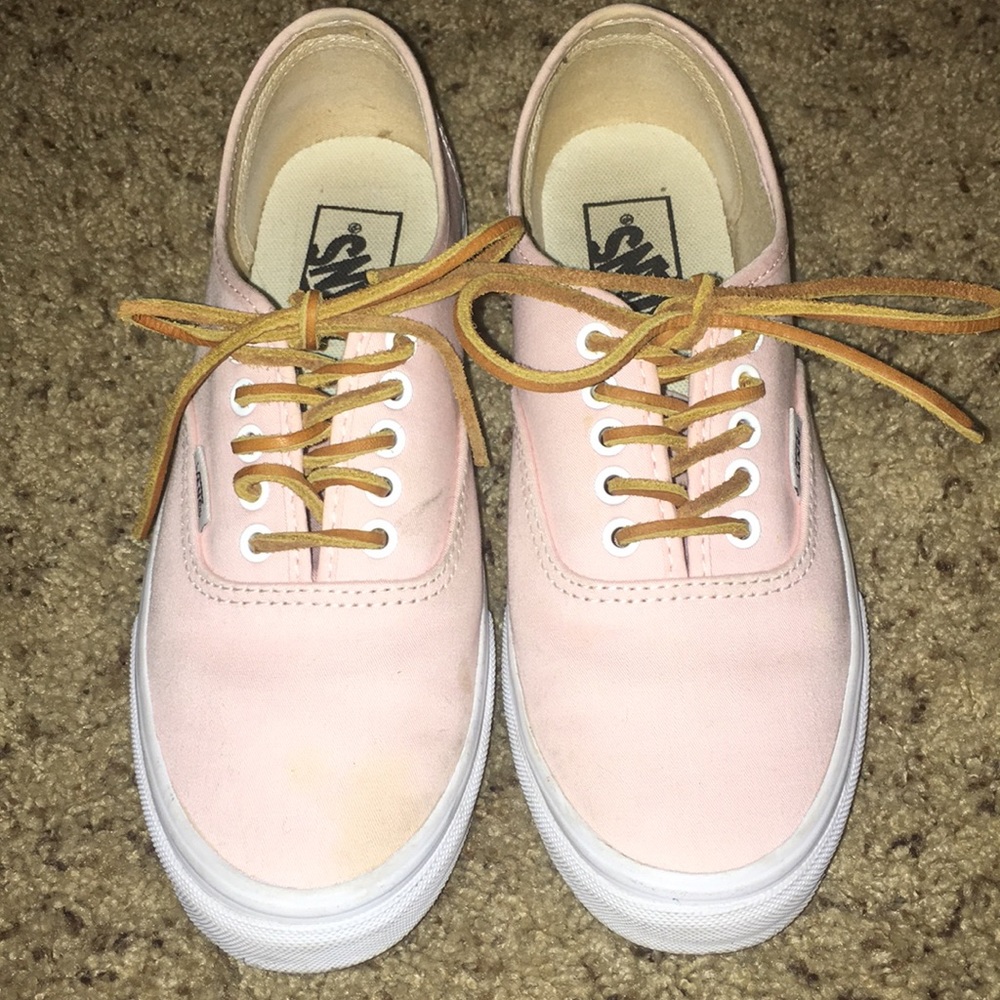 Pastel Pink Vans